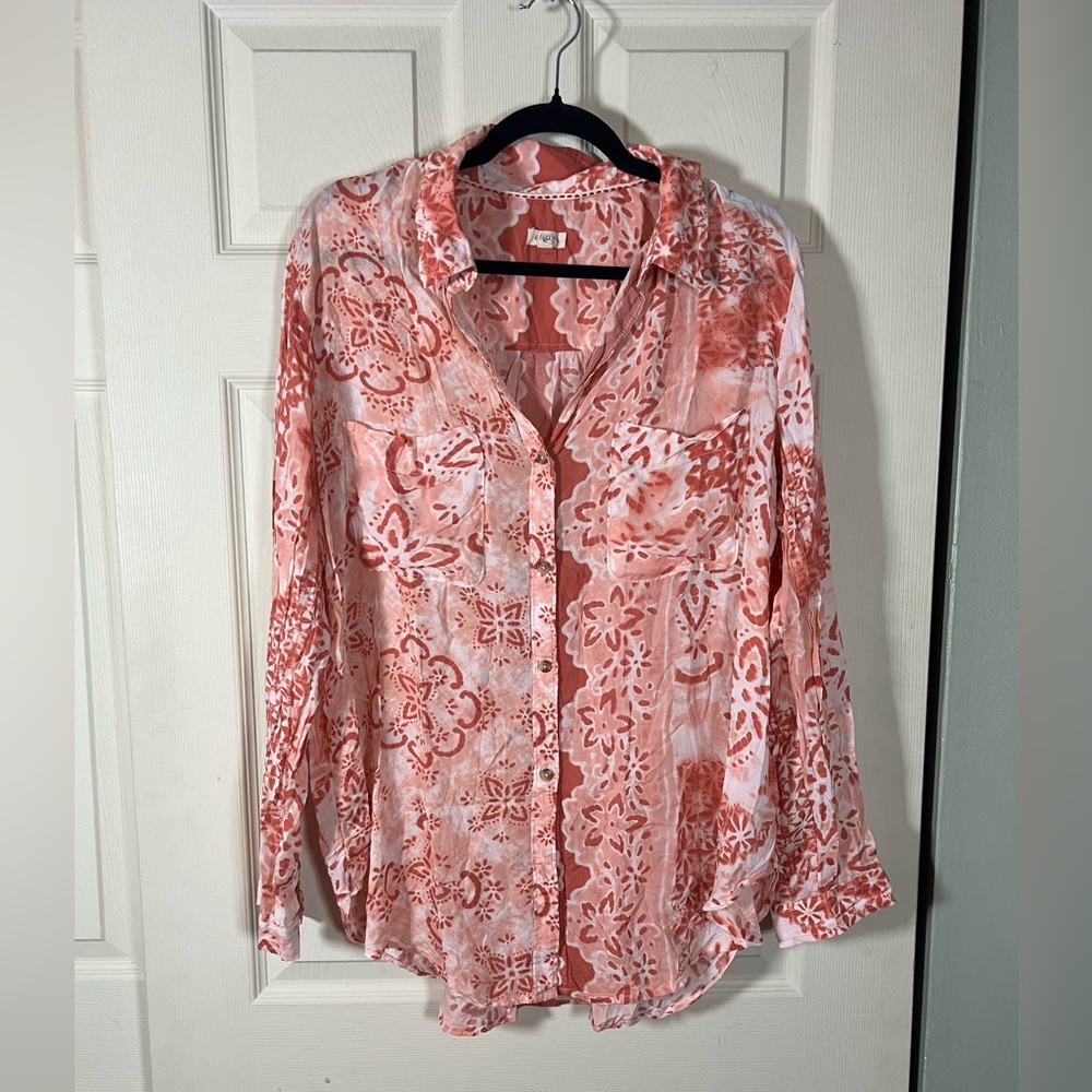 Anthropologie The Romy Button Down Shirt - Picture 5 of 8